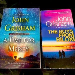 John Grisham Book Set paperbacks